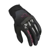 Rękawice motocyklowe - Rękawice Motocyklowe Macna Mana Damskie Czarny/RóżowyXL - miniaturka - grafika 1