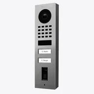 Systemy inteligentnych domów - Wideodomofon IP DoorBird D1102FV PoE / WiFi ze zintegrowanym czytnikiem linii papilarnych (montaż natynkowy) - miniaturka - grafika 1