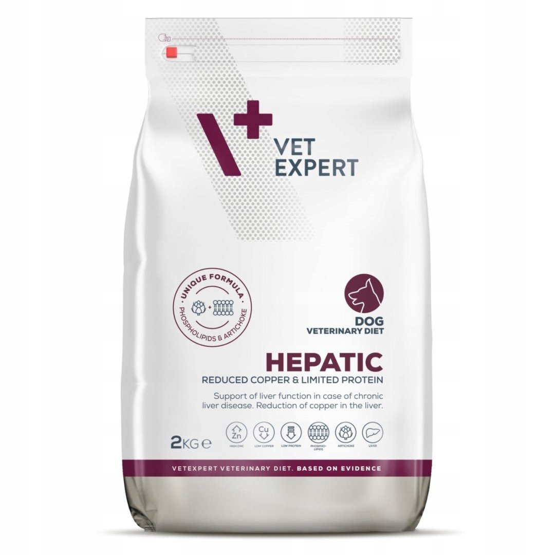 4T Veterinary Diet Veterinary Diet Hepatic Dog 2kg 18866-uniw