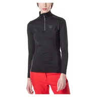 Bluzy narciarskie - Bluza narciarska damska Rossignol Classique 1/2 zip RLMWL08 - miniaturka - grafika 1