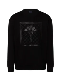 JOOP! Bluza męska - JJ-17Cruz Mężczyźni Bawełna czarny jednolity, S - Bluzy męskie - miniaturka - grafika 1