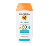 Balsamy i kremy do opalania - KOLASTYNA Emulsja do opalania dla dzieci SPF30, 125ml - miniaturka - grafika 1