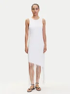Sukienki - ONLY Sukienka codzienna Zinna 15325497 Biały Regular Fit - miniaturka - grafika 1