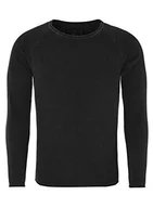 Swetry męskie - KEY LARGO MST Thomas sweter męski, Black (1100), L - miniaturka - grafika 1