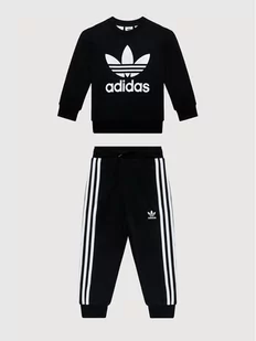 Adidas Dres adicolor Crew Set H25250 Czarny Regular Fit - Dresy i komplety dla chłopców - miniaturka - grafika 1