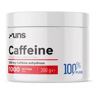 Witaminy i minerały dla sportowców - UNS Caffeine 200g - miniaturka - grafika 1