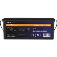 Ładowarki i akumulatory - Qoltec Akumulator LiFePO4 Litowo-Żelazowo-Fosforanowy | 25.6V | 100Ah | 2560Wh | BMS - miniaturka - grafika 1