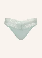 Majtki damskie - Calvin Klein Stringi Ck Attraction blau - miniaturka - grafika 1
