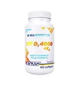 Witaminy i minerały - Allnutrition Witamina D3 4000 + k2 ODPORNOŚĆ 60 kapsułek - miniaturka - grafika 1