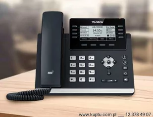 Telefon VoIP Yealink T43U (bez PSU) - Telefonia VoIP - miniaturka - grafika 1