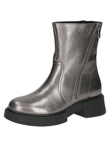 CAPRICE Buty damskie Boot Flat 9-25303-43 półdługie kozaki, Stone Metallic, 37 EU