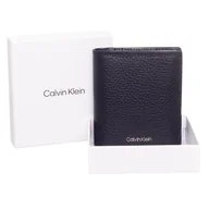 Portfele - Calvin klein bezpieczny portfel męski black - miniaturka - grafika 1