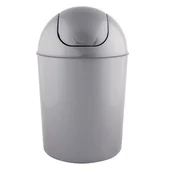 Kosze na śmieci - Kosz na śmieci Oscar 7 l srebrny - miniaturka - grafika 1