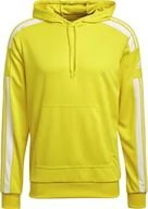 Bluzy męskie - Adidas Bluza adidas SQUADRA 21 Hoody GP6438 GP6438 żółty XL - miniaturka - grafika 1