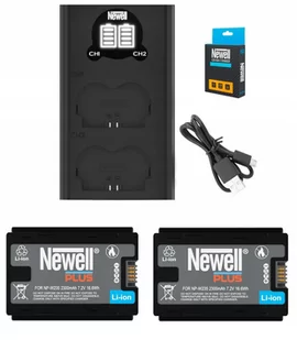Zestaw Do Fuji 2 Akumulatory Np-W235 Plus +Ładowarka Dl-Usb-C - Ładowarki i akumulatory - miniaturka - grafika 1