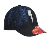 Czapki damskie - Czapka z daszkiem Zygzak McQueen Disney Cars czarna - miniaturka - grafika 1