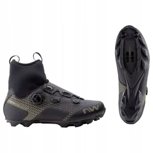 Buty Rowerowe Celsius XC Arctic Goretex BLACK/FOREST GREEN - Buty rowerowe - miniaturka - grafika 1
