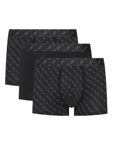 Guess Komplet 3 par bokserek U5BG69 K6YW1 Czarny - Majtki damskie - miniaturka - grafika 1