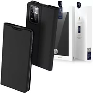 Etui i futerały do telefonów - Dux Ducis Skin Pro kabura etui pokrowiec z klapką Xiaomi Poco X4 NFC 5G czarny - miniaturka - grafika 1