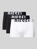 Majtki męskie - Obcisłe bokserki z elastycznym pasem w zestawie 3 szt. - miniaturka - grafika 1