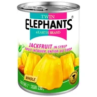 Szybkie dania obiadowe - Jackfruit (dżakfrut) w syropie 565g - Twin Elephants & Earth Brand - miniaturka - grafika 1