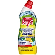 Środki do WC - Żel do czyszczenia toalety KRET Fresh&Clean Power Lemon Harmony 750 ml - miniaturka - grafika 1