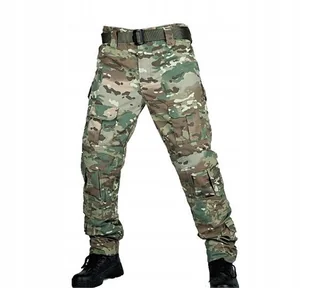 Spodnie Bojówki Wojskowe Militarne Moro Kamuflaż Taktyczne Multicam Roz.Xxl - Spodnie męskie - miniaturka - grafika 1