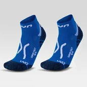 Skarpetki i podkolanówki sportowe - Skarpety 2-Pack UYN MAN RUN SUPER FAST 2PRS PACK French Blue/White - miniaturka - grafika 1