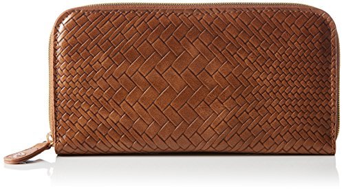 PIECES Portmonetki damskie PCTHELMA PURSE 20 x 11 x 1 cm, brązowy - Br?zowy koniak - 20x11x1 cm (B x H x T)