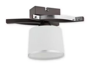 Lemir Astred plafon 1 pł chrom + rdza wenge O2281 P1 RW 015O2281 P1 RW - Lampy sufitowe - miniaturka - grafika 1