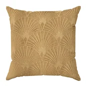 Poszewki na poduszki - Euro Firany Poszewka Velvetowa Julia 40 x 40 Złoty 5903571169266 - miniaturka - grafika 1