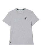 Koszulki męskie - Lacoste T-shirt męski, Srebrna Chiny, XXL - miniaturka - grafika 1