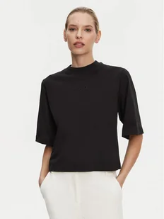 PINKO T-Shirt Niamey 104604 A2F8 Czarny Regular Fit - Koszulki i topy damskie - miniaturka - grafika 1