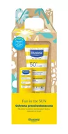 Balsamy i kremy do opalania - Mustela Sun Zestaw Fun In The Sun (Mleczko 100ml + Sztyft przeciwsłoneczny 9ml) - miniaturka - grafika 1