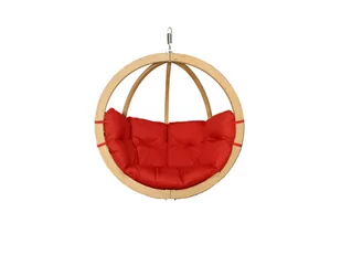 Jednoosobowy Fotel Wiszący, Czerwony Swingpod - Fotele ogrodowe wiszące - miniaturka - grafika 1