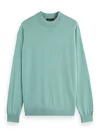 Swetry męskie - Scotch & Soda Sweter w kolorze turkusowym - miniaturka - grafika 1