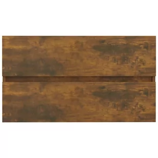 Lumarko Szafka pod umywalkę, przydymiony dąb, 80x38,5x45 cm - Szafki łazienkowe - miniaturka - grafika 8
