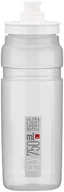Shakery i bidony sportowe - Elite Bidon Elite FLY przezroczysty, szara grafika, 750ml - miniaturka - grafika 1