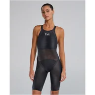 Stroje kąpielowe - Strój pływacki damski TYR FUSION2 AERBK SHTJON - miniaturka - grafika 1