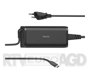 Hama Zasilacz do laptopa USB-C 5-20V 92W Raty - Zasilacze do laptopów - miniaturka - grafika 1