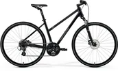 Rowery - Merida CROSSWAY 10 Lady 28" 25' Wybierz rozmiar ramy: L, Wybierz kolor: BLACK SILVER - miniaturka - grafika 1