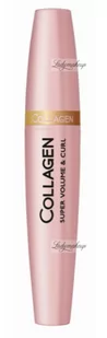 Dermacol - Collagen Super Volume & Curl Mascara - Podkręcający tusz do rzęs dodający objętości - 12 ml - Tusze do rzęs - miniaturka - grafika 1