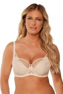 Biustonosze - Gaia Keto 1134 beżowy biustonosz półusztywniany - miniaturka - grafika 1