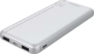 Powerbanki - Powerbank Philips Power bank 10000mAh 2xUSB srebrny Philips DLP1810N - miniaturka - grafika 1