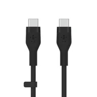 Kable USB - Kabel BoostCharge USB-C do USB-C 2.0 silikonowy 1m, czarny - miniaturka - grafika 1