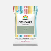 Farby wewnętrzne - Beckers Farba lateksowa Designer Colour TESTER Sage 0,05 l - miniaturka - grafika 1