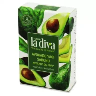 Mydła - La Diva Mydło w kostce awokado 100 g - miniaturka - grafika 1