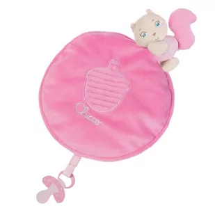 Chicco Pluszowy kocyk przytulanka różowy - Maskotki i pluszaki - miniaturka - grafika 1