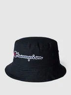 Czapki męskie - Czapka typu bucket hat z napisem z logo - miniaturka - grafika 1