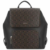 Plecaki - Calvin Klein CK Must Plecak miejski 28 cm brown mono - miniaturka - grafika 1